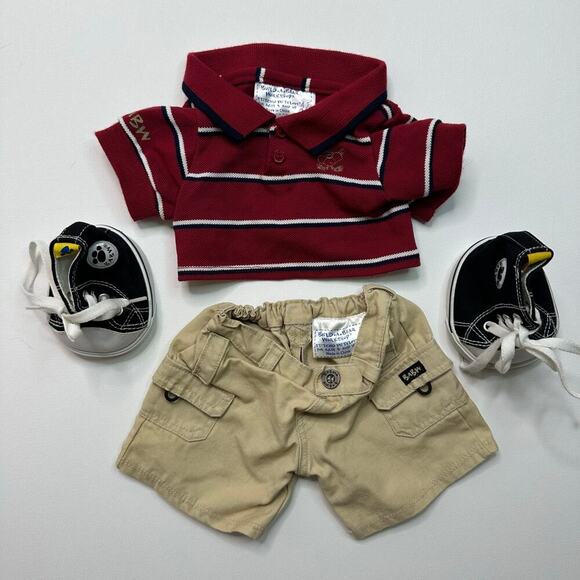 Build A Bear Workshop Clothing Bundle -Football Player & Ship Captain and More - Picture 12 of 14